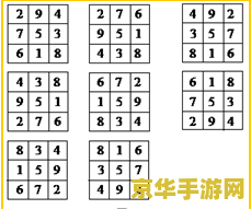 九宫格横竖斜都等于15 九宫格谜题：挑战横竖斜都等于15