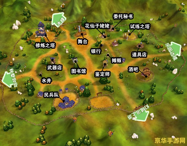 希望ol地图 希望OL游戏地图深度解析