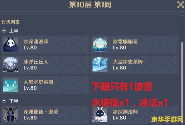 原神深境螺旋组队 原神深境螺旋高效组队策略