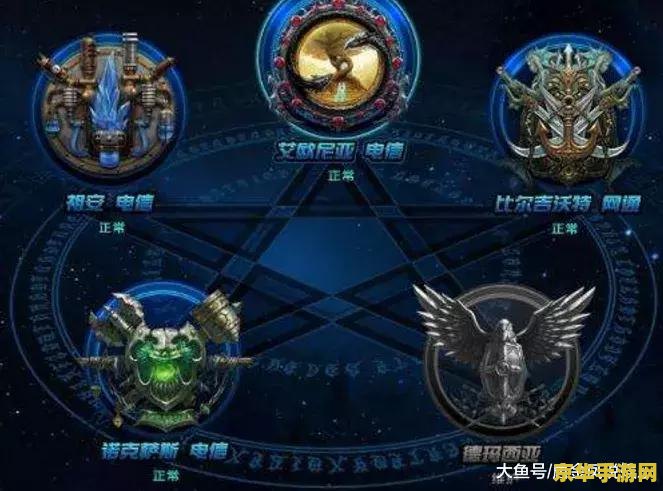 英雄联盟各大区名字 英雄联盟各大区名字解析