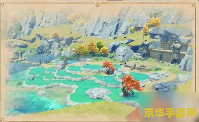 原神渌华池两个巨大石像 原神渌华池双石像之谜