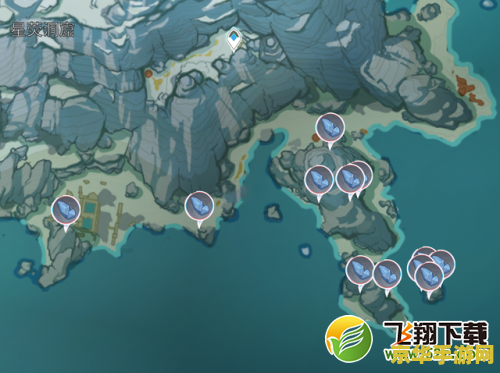 原神星银矿石集中点分布图 原神星银矿石集中采集点全攻略