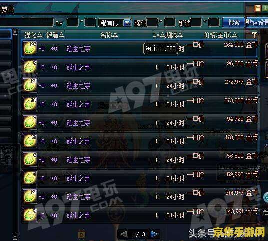 dnf诞生之芽有什么用 DNF诞生之芽的用途与重要性