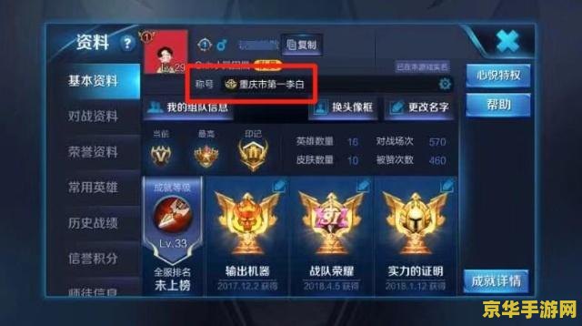 怎么看王者荣耀市级排名 如何查看王者荣耀市级排名