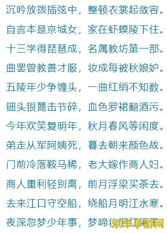 胡姬琵琶行副本歌词 胡姬琵琶梦回长安副本歌词解析