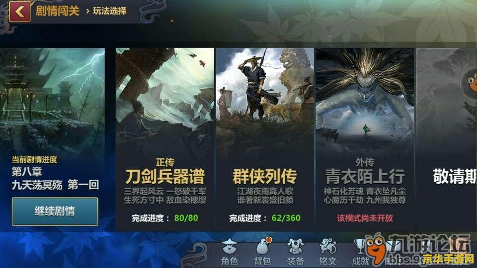 刀剑2群侠位置 刀剑2群侠位置详解
