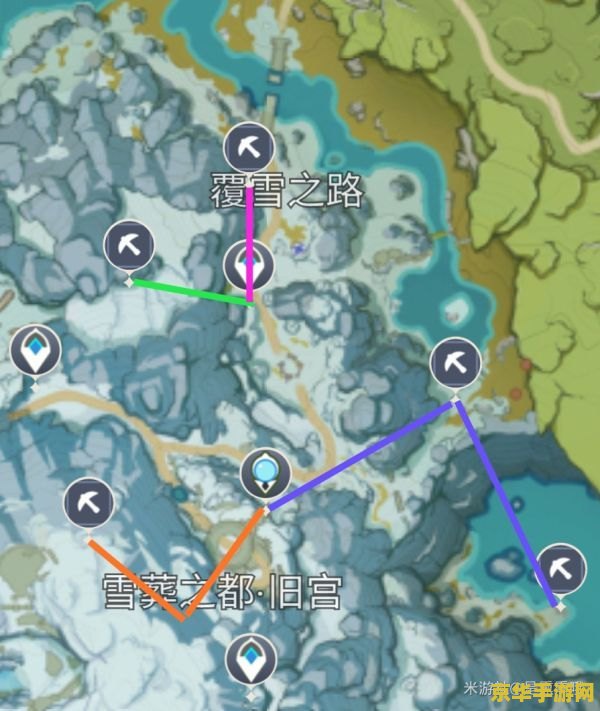原神中星银矿石采集路线 原神中星银矿石采集路线详解