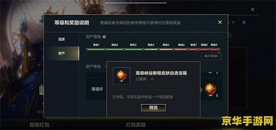 英雄联盟手游资产等级 英雄联盟手游资产等级深度解析