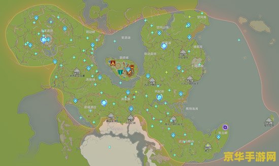 原神鹤观钓鱼点分布图 原神鹤观钓鱼点分布图及游戏特色分析