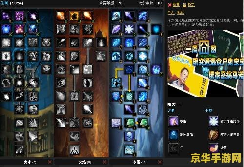魔兽世界fs天赋 魔兽世界法师天赋深度解析