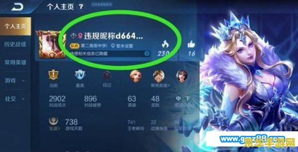 王者荣耀怎么起敏感字名字 王者荣耀中如何避免使用敏感字命名