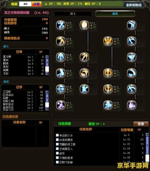 龙之谷剑圣技能加点 龙之谷剑圣技能加点策略分析