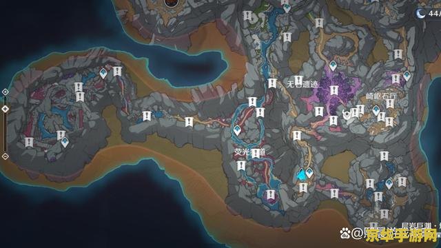 原神明流石分布图 原神明流石分布全解析：探索层岩巨渊的璀璨之光