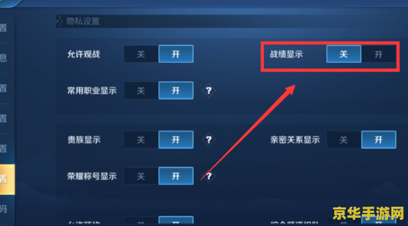 王者荣耀怎么设置不被战绩 王者荣耀如何设置隐藏战绩