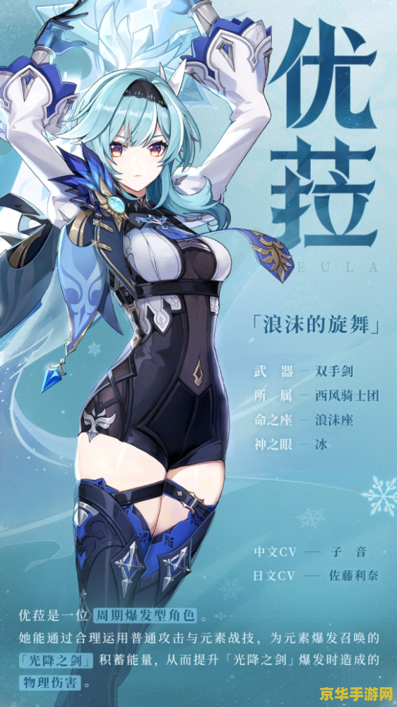 原神优菈升级天赋材料 原神优菈升级天赋材料详解
