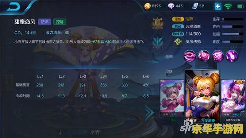 王者荣耀的小乔怎么用 王者荣耀中小乔的实战运用策略