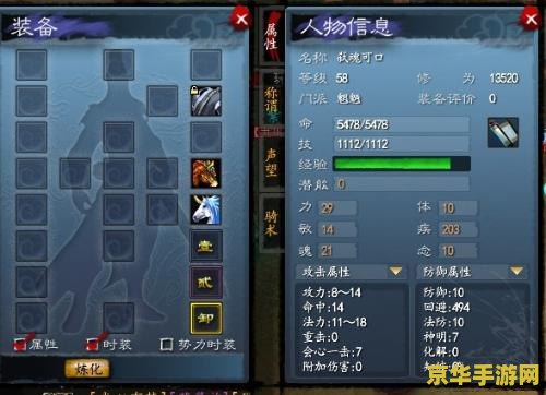 天下3魍魉怎么加点 天下3魍魉属性与技能加点策略