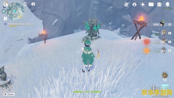 原神雪山山顶的风柱 原神雪山之巅：解锁风柱之谜