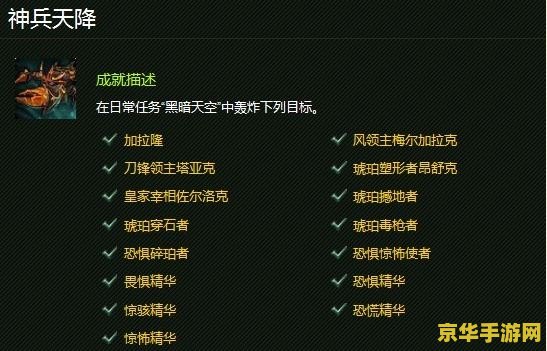 wow神兵天降成就 魔兽世界：解锁神兵天降，成就荣耀巅峰
