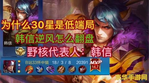 王者荣耀韩信逆风局怎么打 王者荣耀韩信逆风局打法策略
