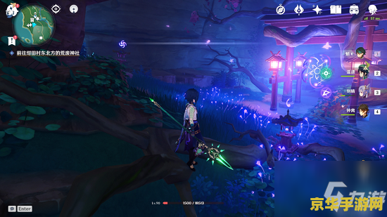 原神绀田村东北方的荒废神社三名式神 解锁绀田村东北秘境：探寻荒废神社与三名式神之谜