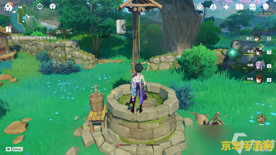 原神绀田村东北方的荒废神社三名式神 解锁绀田村东北秘境：探寻荒废神社与三名式神之谜