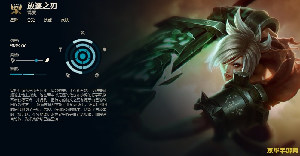 lol放逐之刃 LOL放逐之刃：锐雯的荣耀之路
