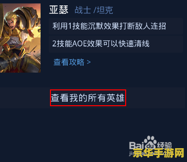 王者荣耀怎么查各英雄胜率 王者荣耀：如何查看各英雄胜率