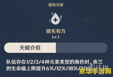 原神夜兰天赋升级材料一览 原神夜兰天赋升级全面指南：材料清单与策略解析