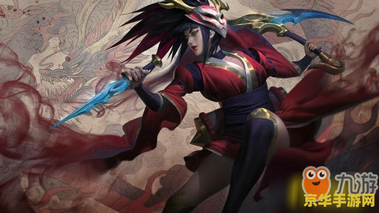 阿卡丽鬼舞姬 阿卡丽：鬼舞姬的暗夜魅影