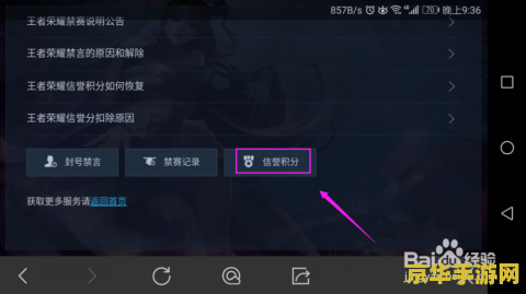 怎么查询王者荣耀信誉积分 如何查询王者荣耀信誉积分