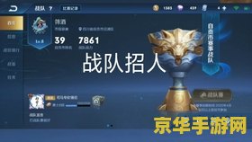 王者荣耀战队怎么招人最快 王者荣耀战队高效招募策略