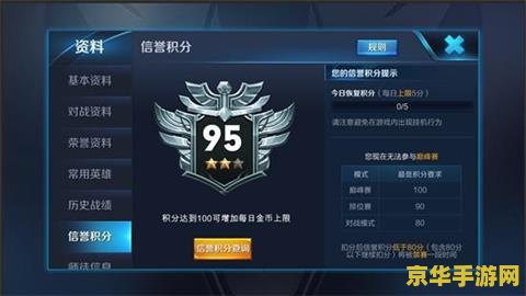 王者荣耀信誉积分72怎么长 王者荣耀信誉积分提升策略：从72分到更高