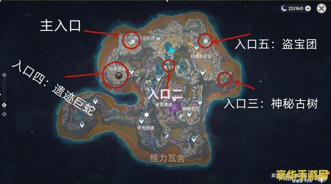 原神巨渊之口六个供物在哪里? 原神巨渊之口六个供物位置详解 原神巨渊之口六个供物在哪里? 原神巨渊之口六个供物位置详解