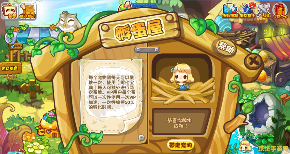 洛克王国宠物培育 洛克王国：深度探索宠物培育的奇幻之旅