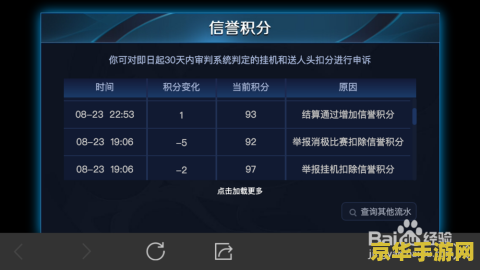 王者荣耀查信誉积分怎么查 王者荣耀信誉积分查询指南