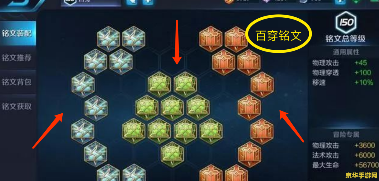 王者荣耀铭文隐匿百穿怎么配 王者荣耀铭文隐匿百穿搭配攻略