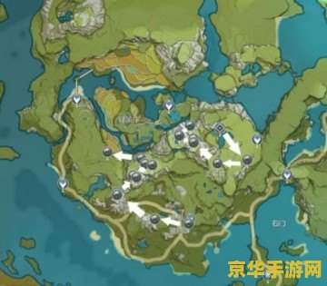 原神清心最佳采集路线图一览 原神清心最佳采集路线图一览