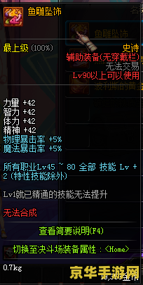 dnf精神有什么用 DNF精神属性的作用与重要性