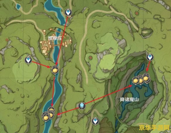 月莲原神采集路线 月莲原神采集路线详解