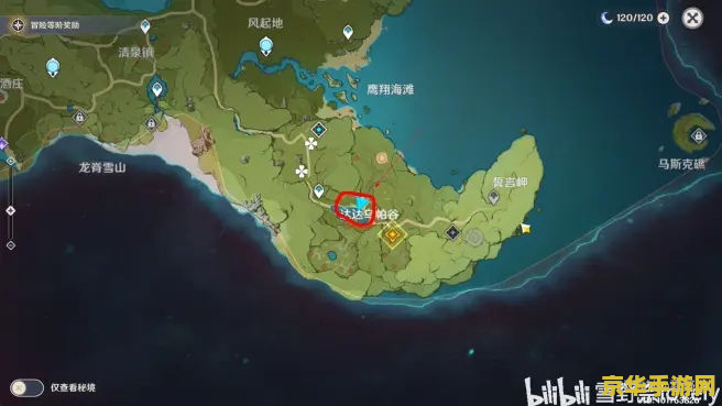 原神危危岛图像 原神危危岛探秘：奇幻岛屿的隐藏秘密与解谜之旅