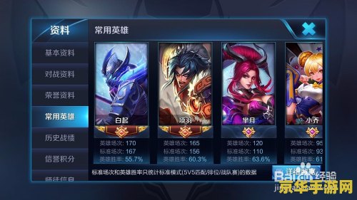 王者荣耀怎么查看熟练 王者荣耀怎么查看熟练度