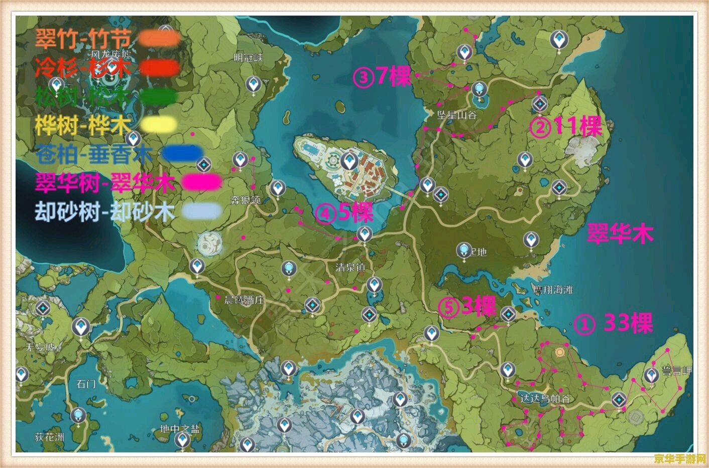 原神苹果分布 原神苹果分布探索指南