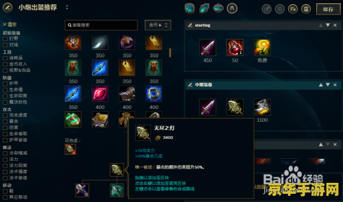 英雄联盟小炮肉出装 英雄联盟小炮肉出装攻略