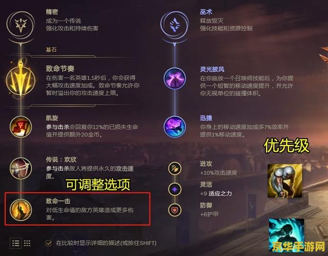 英雄联盟预设符文 英雄联盟预设符文深度解析