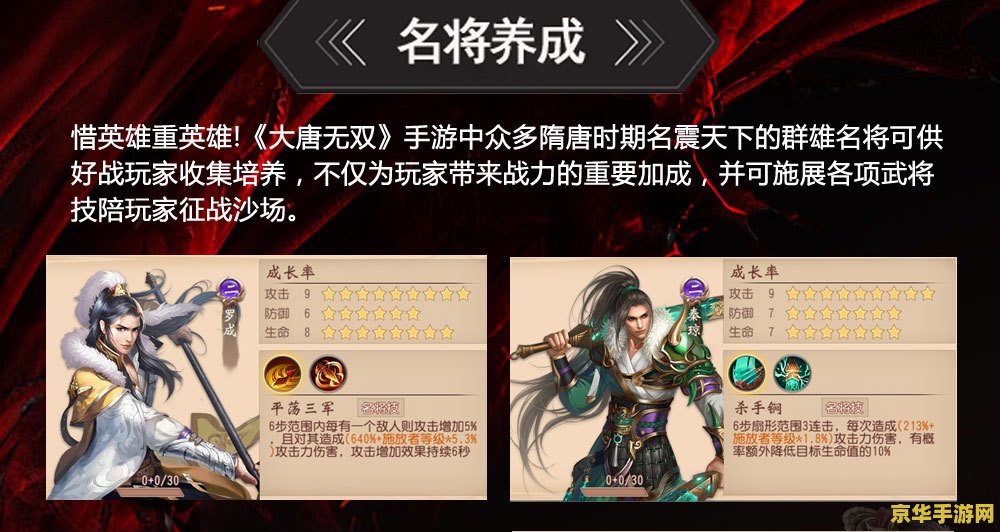 大唐无双职业 大唐无双职业深度解析
