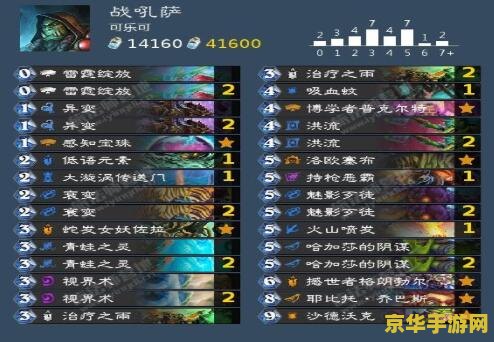 炉石传说新版本卡组 炉石传说新版本卡组分析与推荐