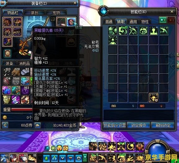 dnf复仇者连招 DNF复仇者高效连招技巧解析