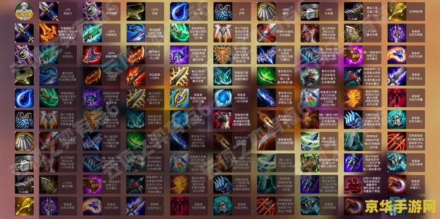 英雄联盟云顶之弈最新装备合成表 英雄联盟云顶之弈最新装备合成表详解