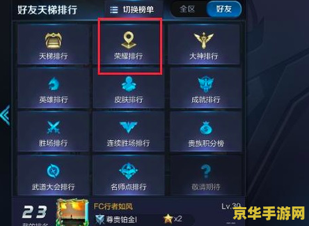 王者荣耀怎么看市第几 王者荣耀怎么看市排名